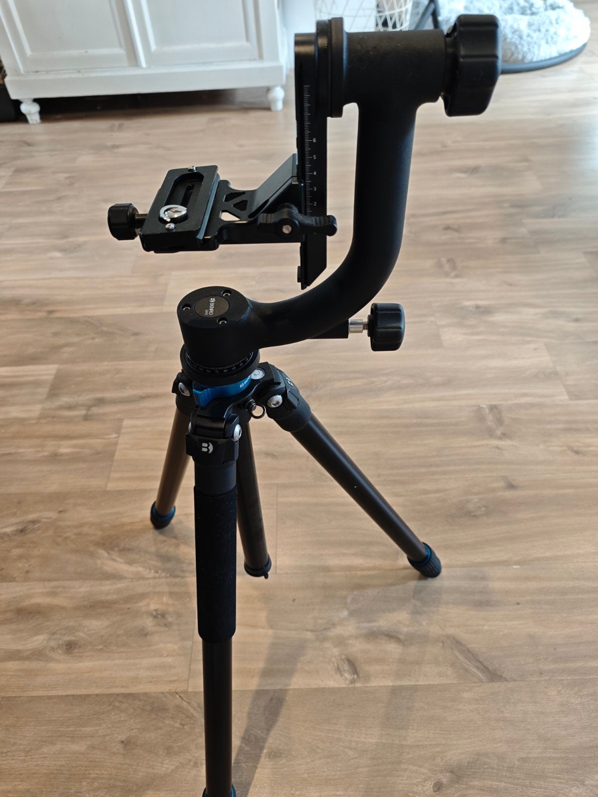 Benro Mach 3 TMA37AL – Très bon état, Audio, Tv en Foto, Fotografie | Statieven en Balhoofden, Zo goed als nieuw, Driepoot, Inclusief draagtas