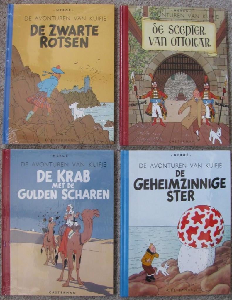 Kuifje - facsimile, Meerdere stripboeken, Ophalen, Nieuw, Hergé (George Rémi)