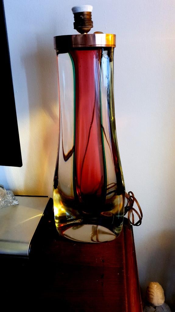 Unieke Murano Lampenvoet uit 1947 Gewicht is 9.06 KG Hoogte, Antiek en Kunst, Antiek | Verlichting, Ophalen