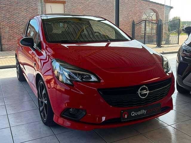 Opel Corsa OPC-Line Black Edition **Automaat**, Autos, Opel, Rouge, Achat, Euro 6, Entreprise