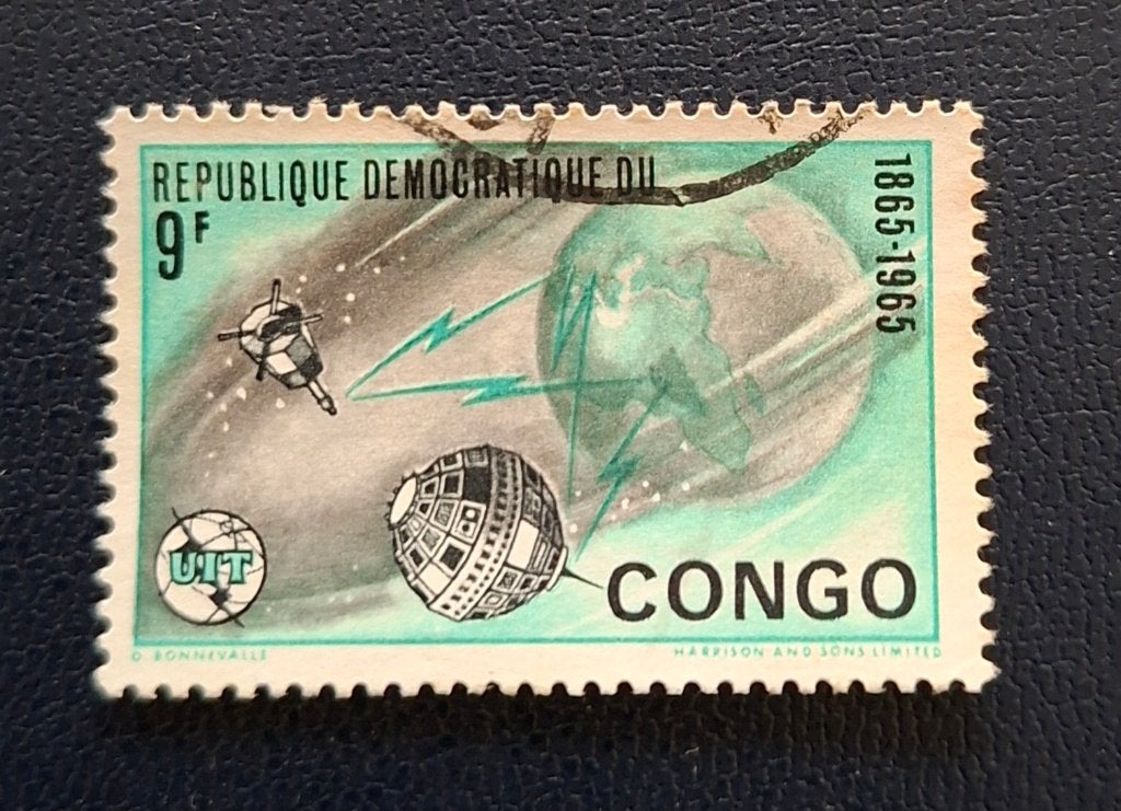Timbre OBP 587 de la République démocratique du Congo, Enlèvement ou Envoi, Affranchi