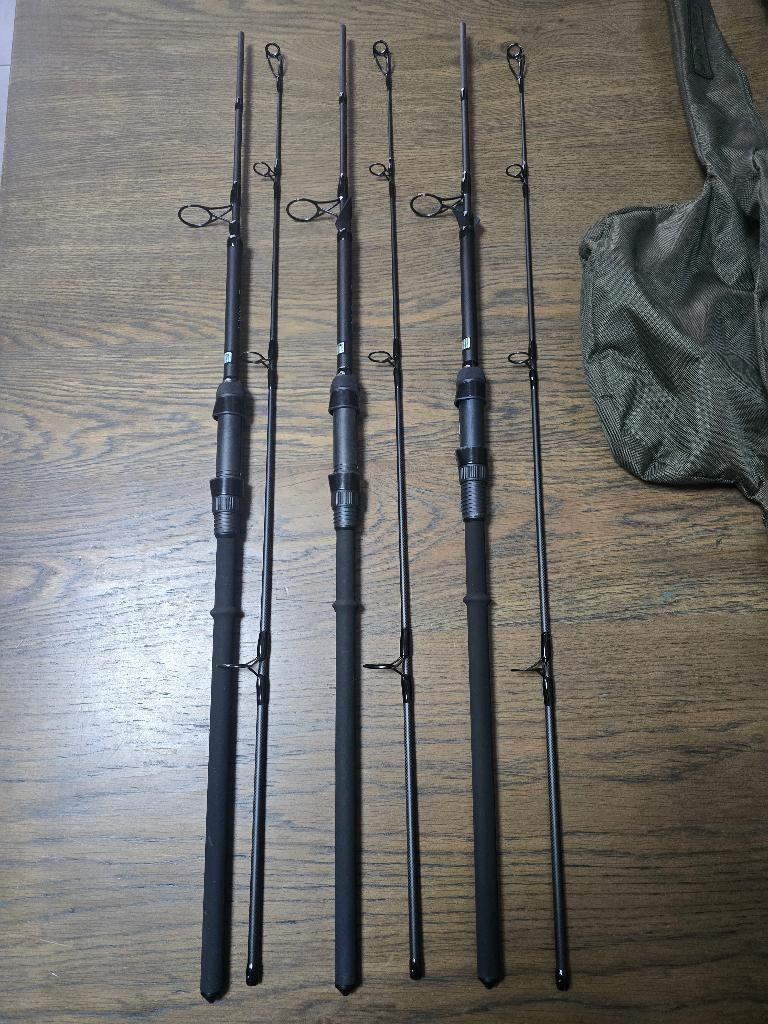 3 cannes Nash Dwarf 6ft 3lb, Enlèvement, Neuf, Canne à lancer