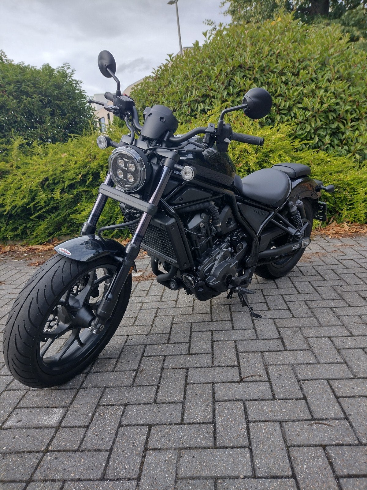 honda rebel 1100dct metallic zwart, Motoren, 2 cilinders, Gebruikt, Particulier, Toermotor