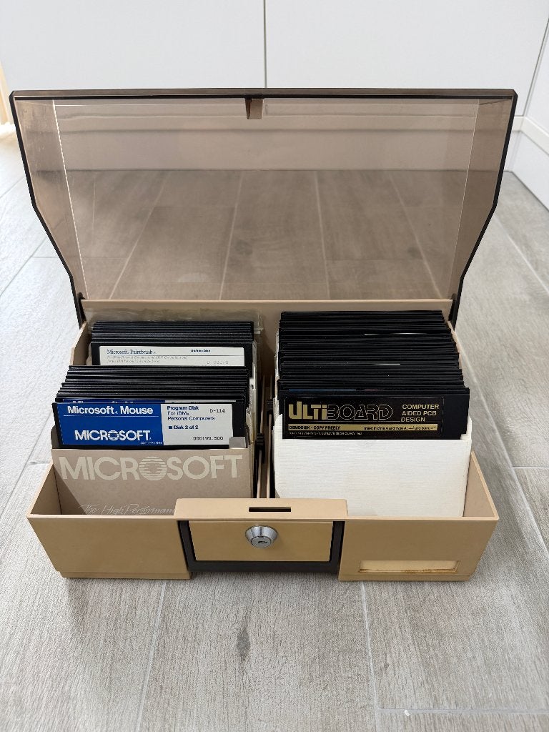 Disquettes 8 et 5.25 pouces pour collectionneur, Ophalen