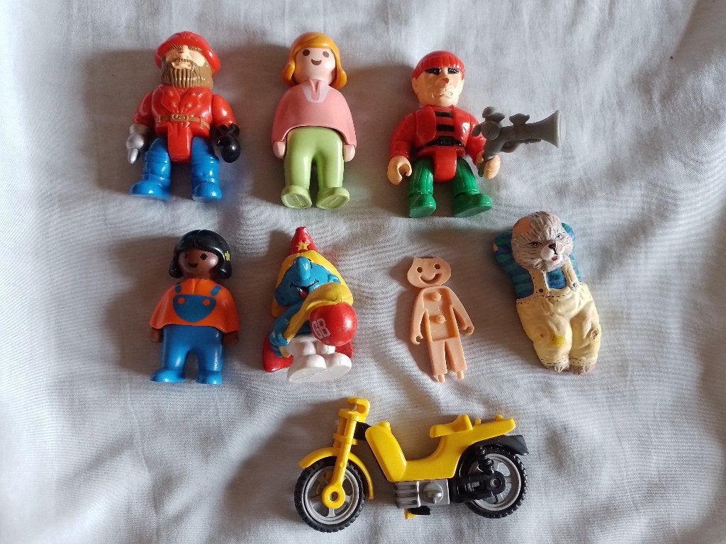 lot nr2 figuurtjes strips lego allerlei brommer dwerg, Ophalen of Verzenden, Zo goed als nieuw