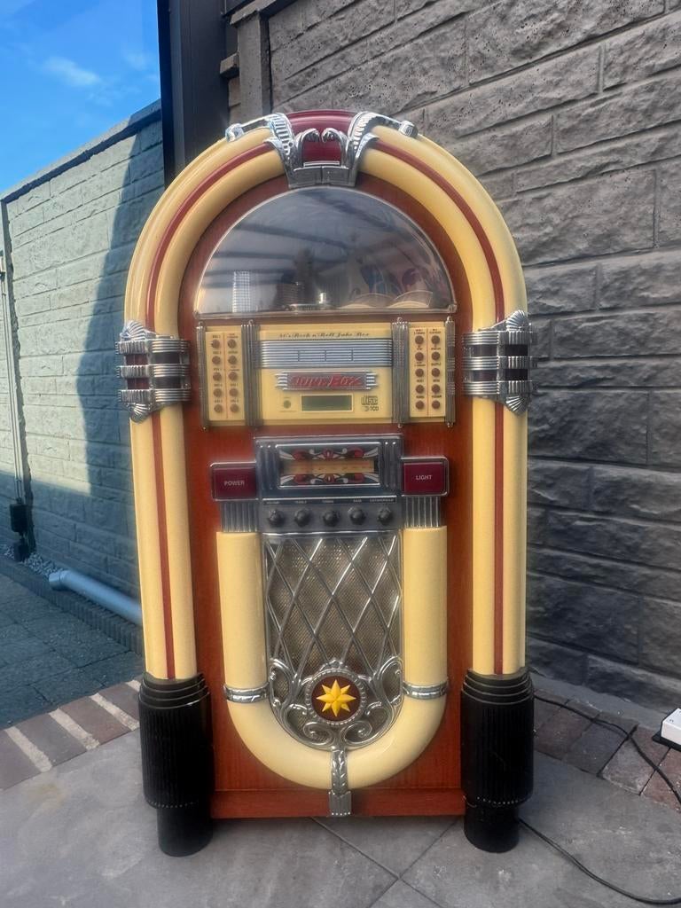 Julebox radio-cd-cassette, Ophalen, Gebruikt