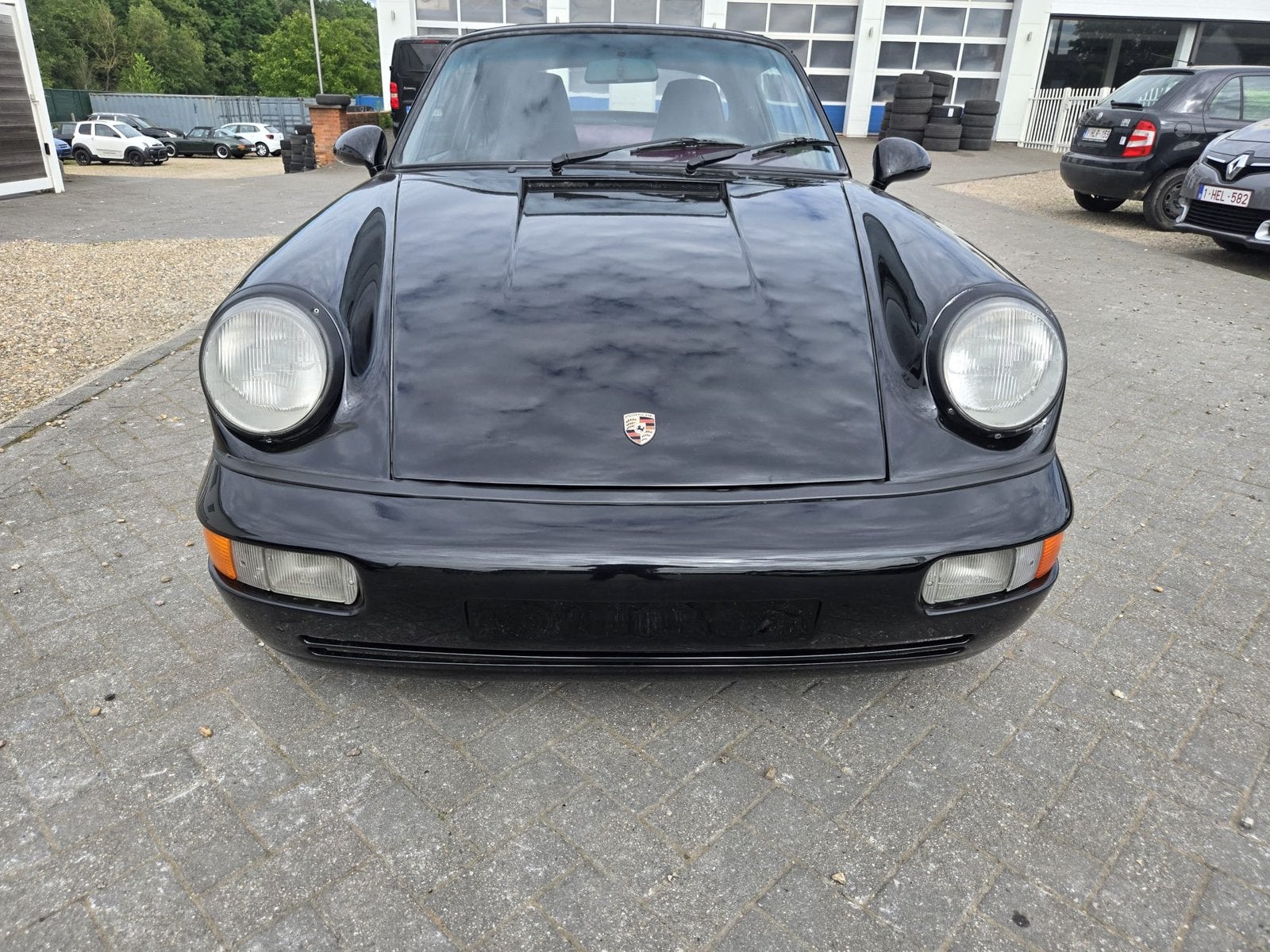 Porsche 911 cabrio turbo-look 1988,zeer goede staat!!, Auto's, Particulier, Te koop