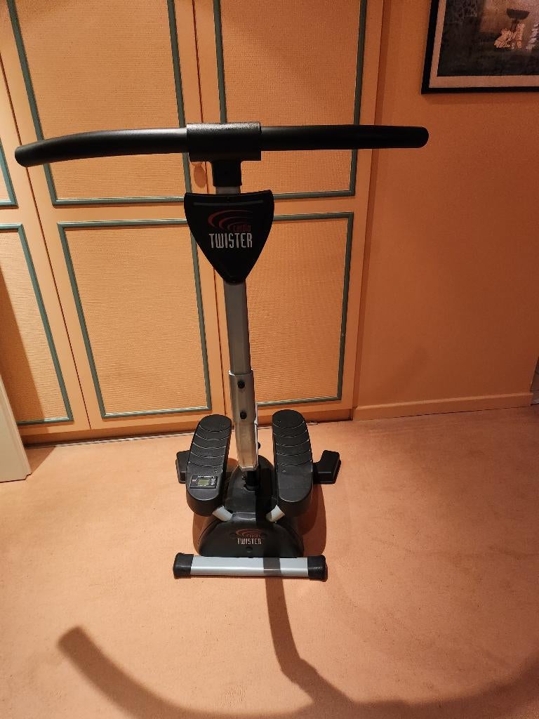 Stepper rotatif CARDIO TWISTER abdominaux tonifie corps, Sports & Fitness, Aluminium, Comme neuf, Enlèvement, Appareil step