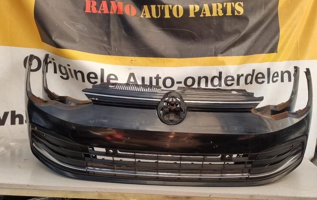 VOORBUMPER VOLKSWAGEN VW GOLF 8 ORIGINEEL, Gebruikt, -, Voor, -