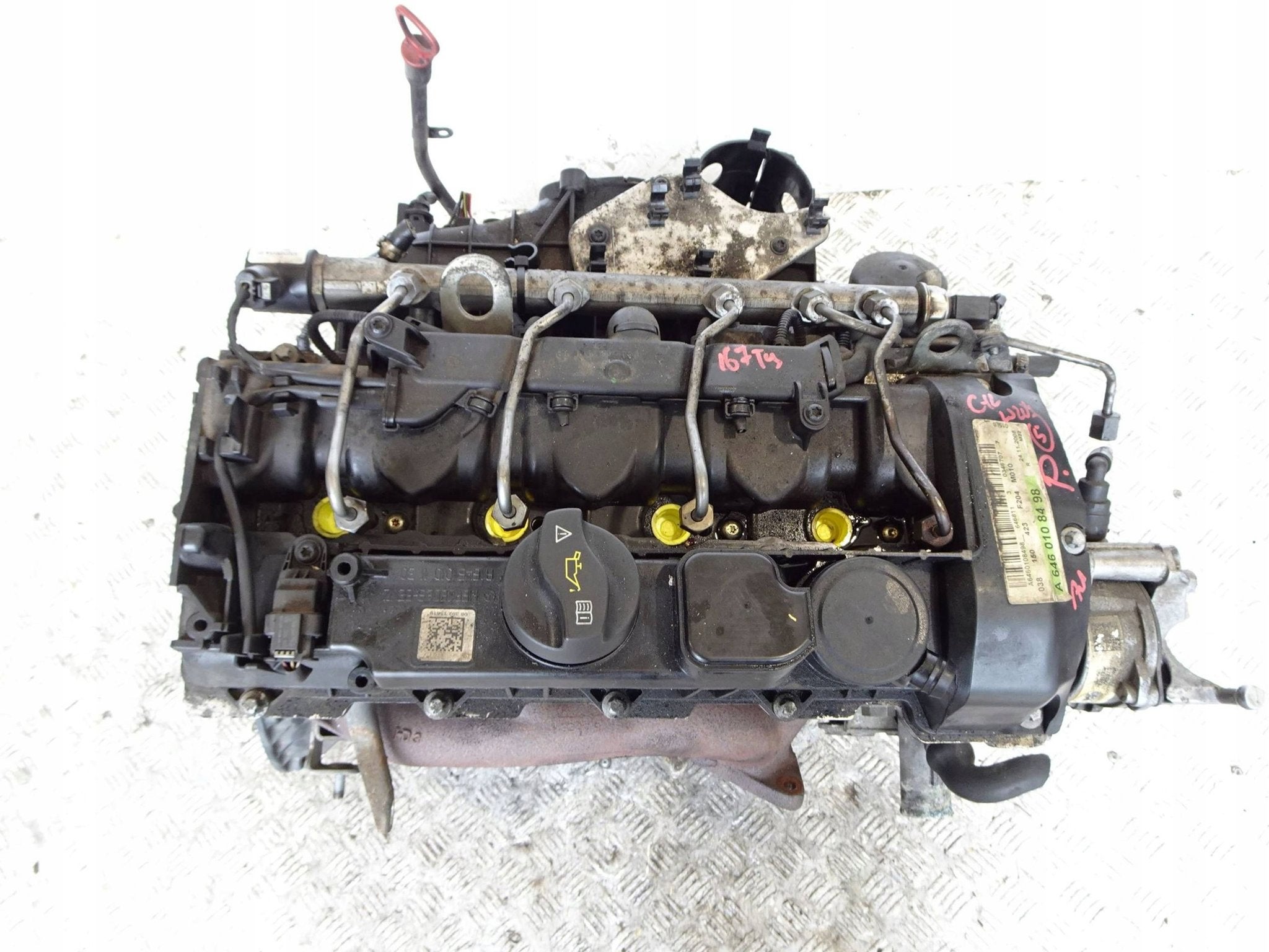 Moteur M156985 Complet MERCEDES-BENZ C-CLASS, Autos : Pièces & Accessoires, Envoi, Utilisé, Skoda