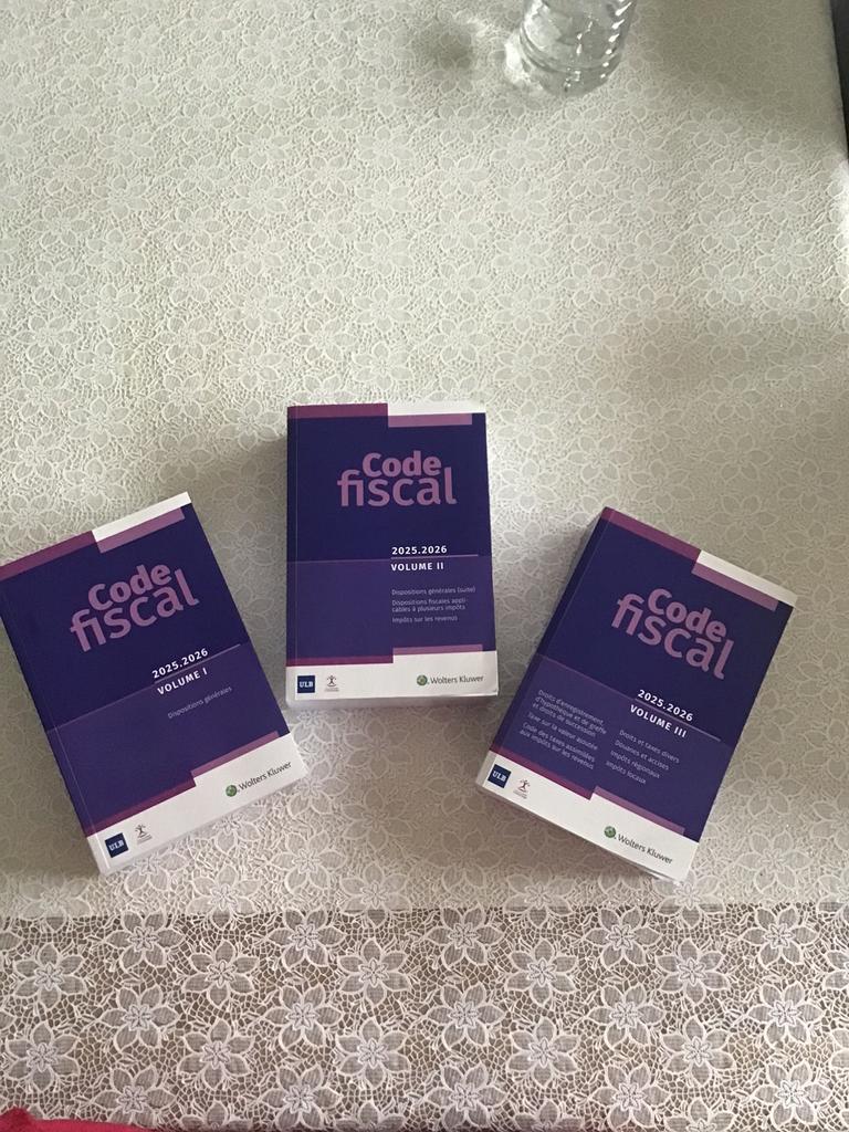 Code de droit fiscql wolter kluwer, Livres, Enlèvement, Comme neuf