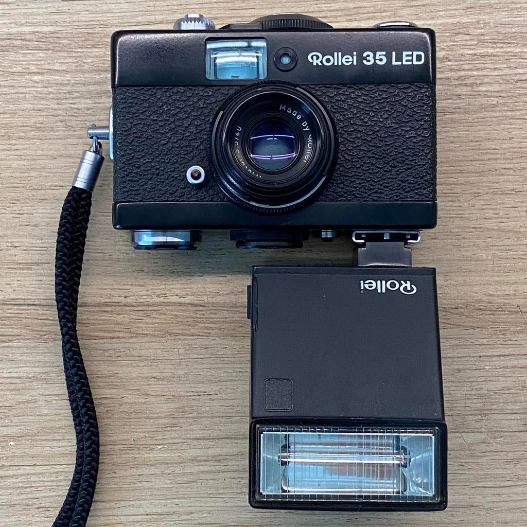 Rollei 35 LED + flash, Enlèvement ou Envoi, Comme neuf, Autres Marques