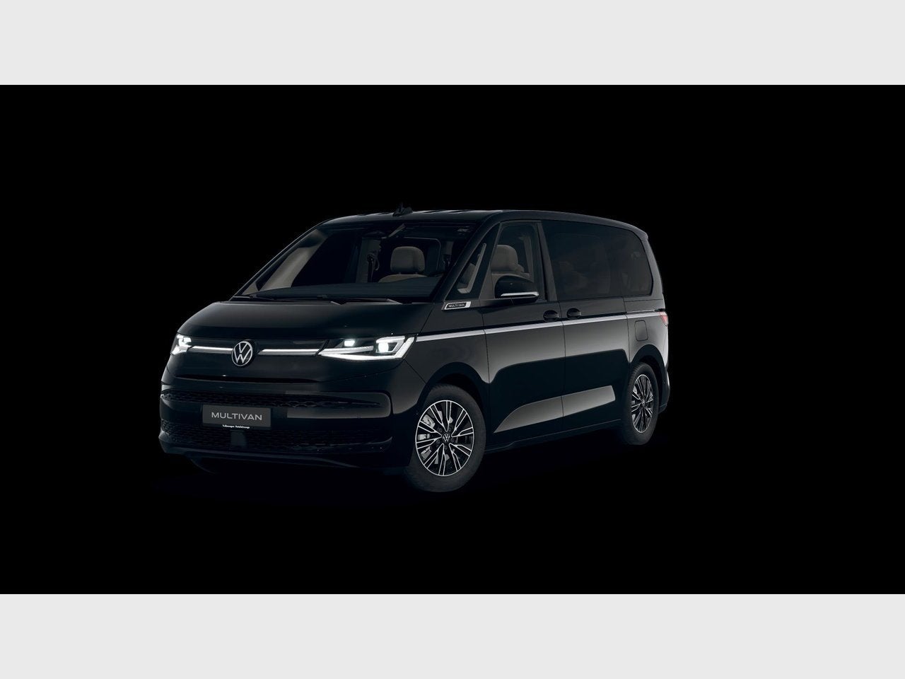 Volkswagen Multivan T7 Multivan Style Korte versie 2.0 TSI 1, Auto's, Automaat, Parkeersensor, Zwart, 202 g/km