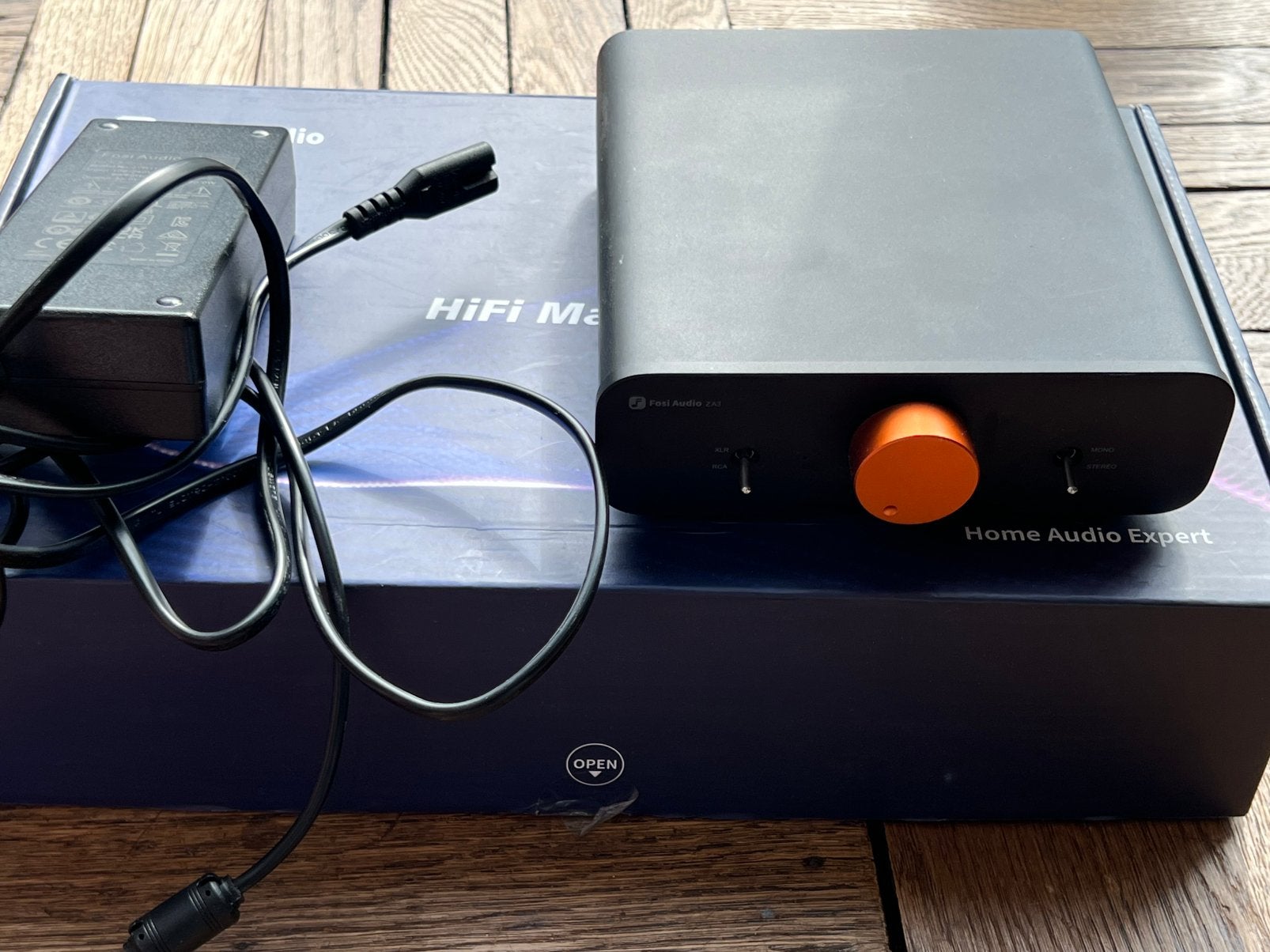 ampli fosi audio ZA3, Audio, Tv en Foto, Ophalen of Verzenden, Zo goed als nieuw
