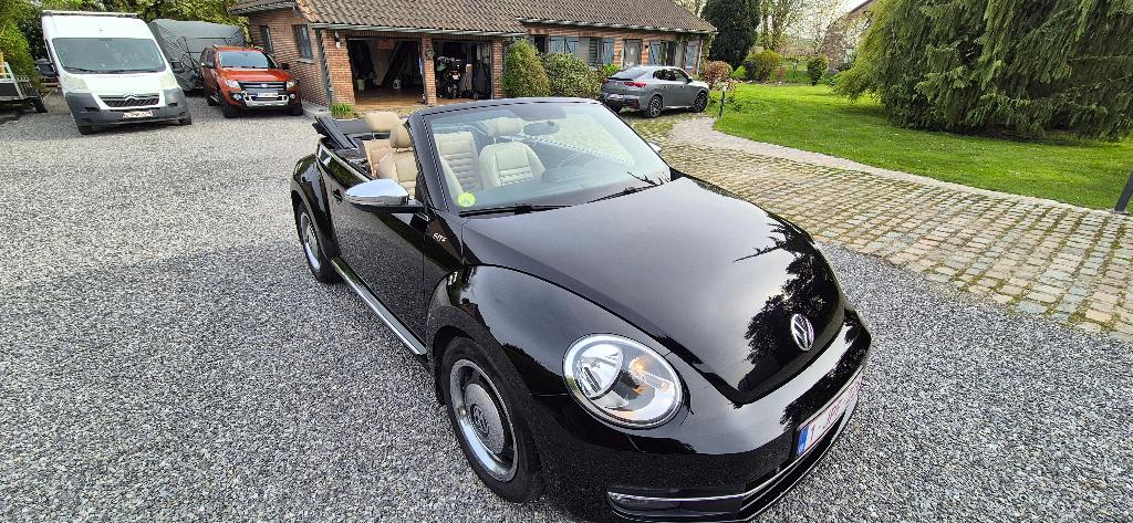 vw beetle cabriolet Série 50's, Cuir, Euro 5, Beige, 1200 kg