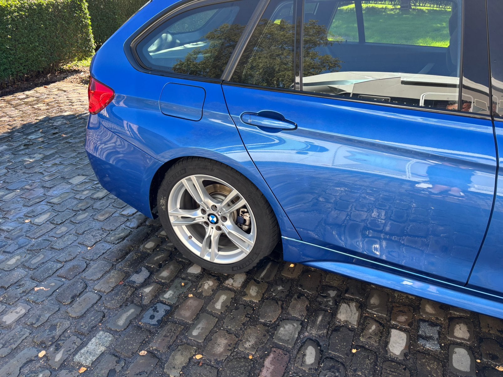 Bmw M3 serie F30/31 M Sport velgen/bandenset., Ophalen, 18 inch, Band(en)