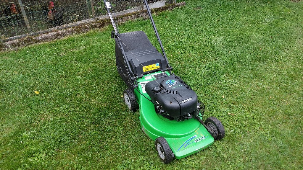 Grasmaaier lawn boy in zeer goede staat briggs&stratton, Tuin en Terras, Ophalen, Cirkelmaaier, Versnellingen, Zo goed als nieuw