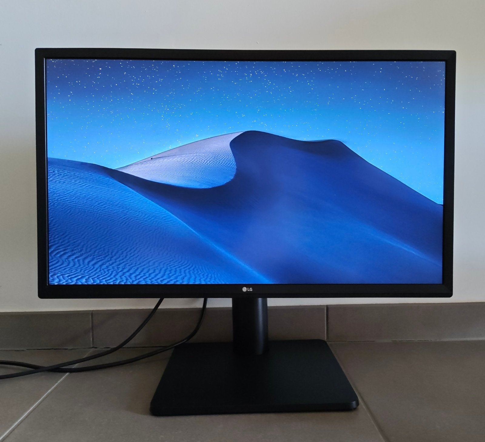 LG 4K monitor met verstelbare stand, Ophalen, Gebruikt, IPS, In hoogte verstelbaar