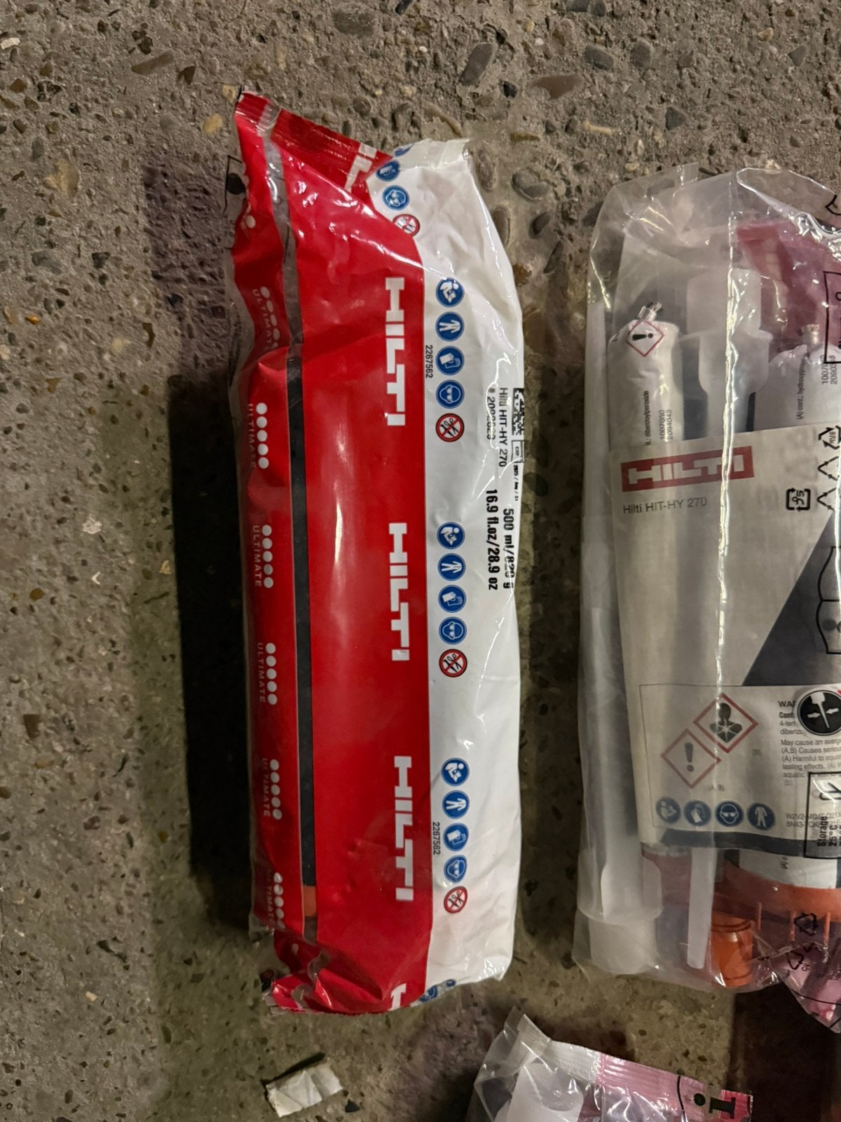 Hilti HIT-HY 270 MORTELANKER, Ophalen, Zo goed als nieuw