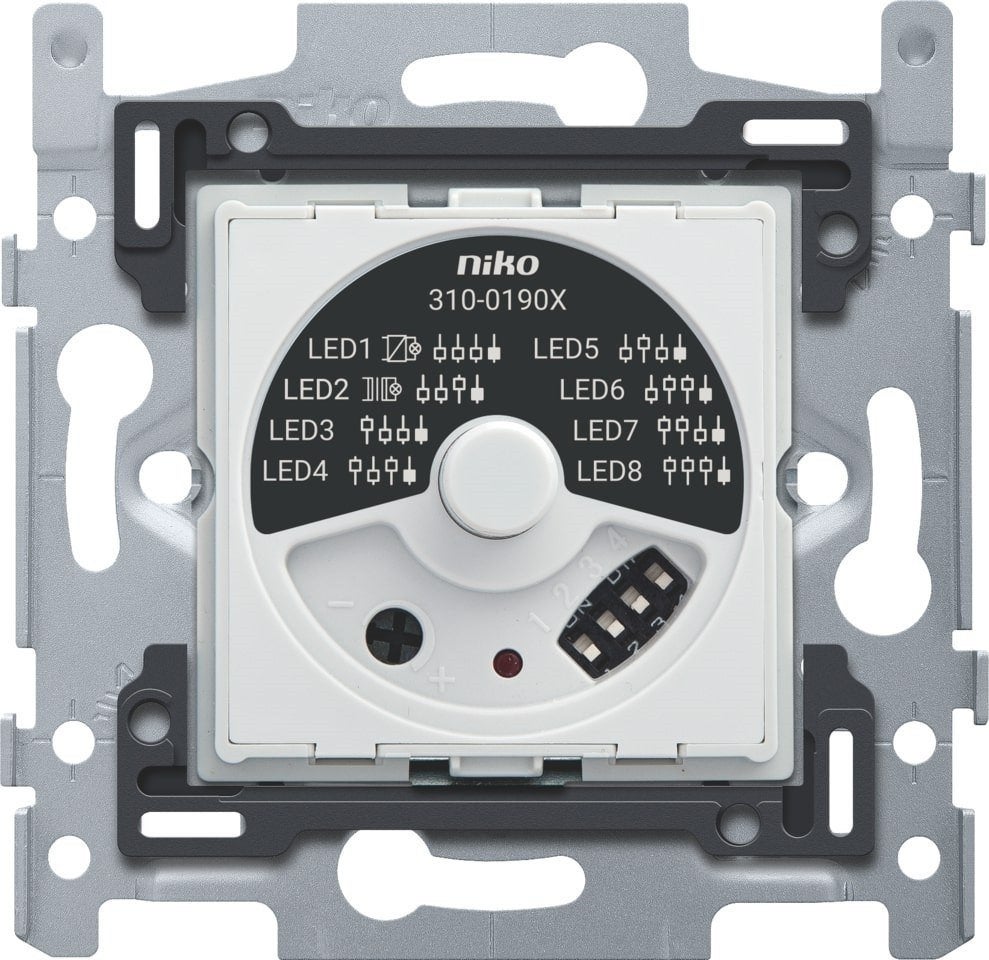 Dimmer draai universeel 3-draads 5-325W, Envoi