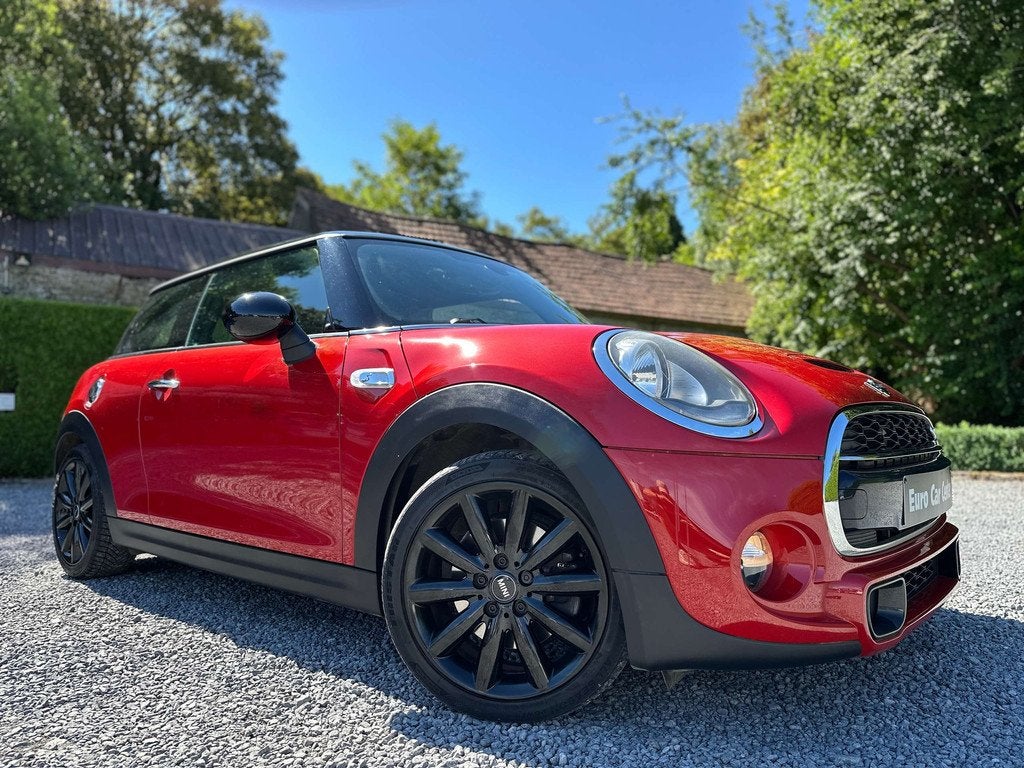 MINI Cooper S 2.0 AS Automaat / Sfeerverlichting / 17" zwart, Autos, Rouge, Achat, Euro 6, Entreprise