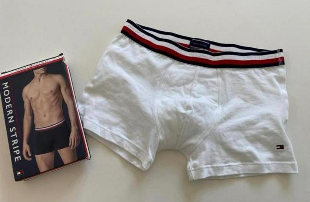 Boxershort Tommy Hilfiger, Verzenden, Wit, Boxer