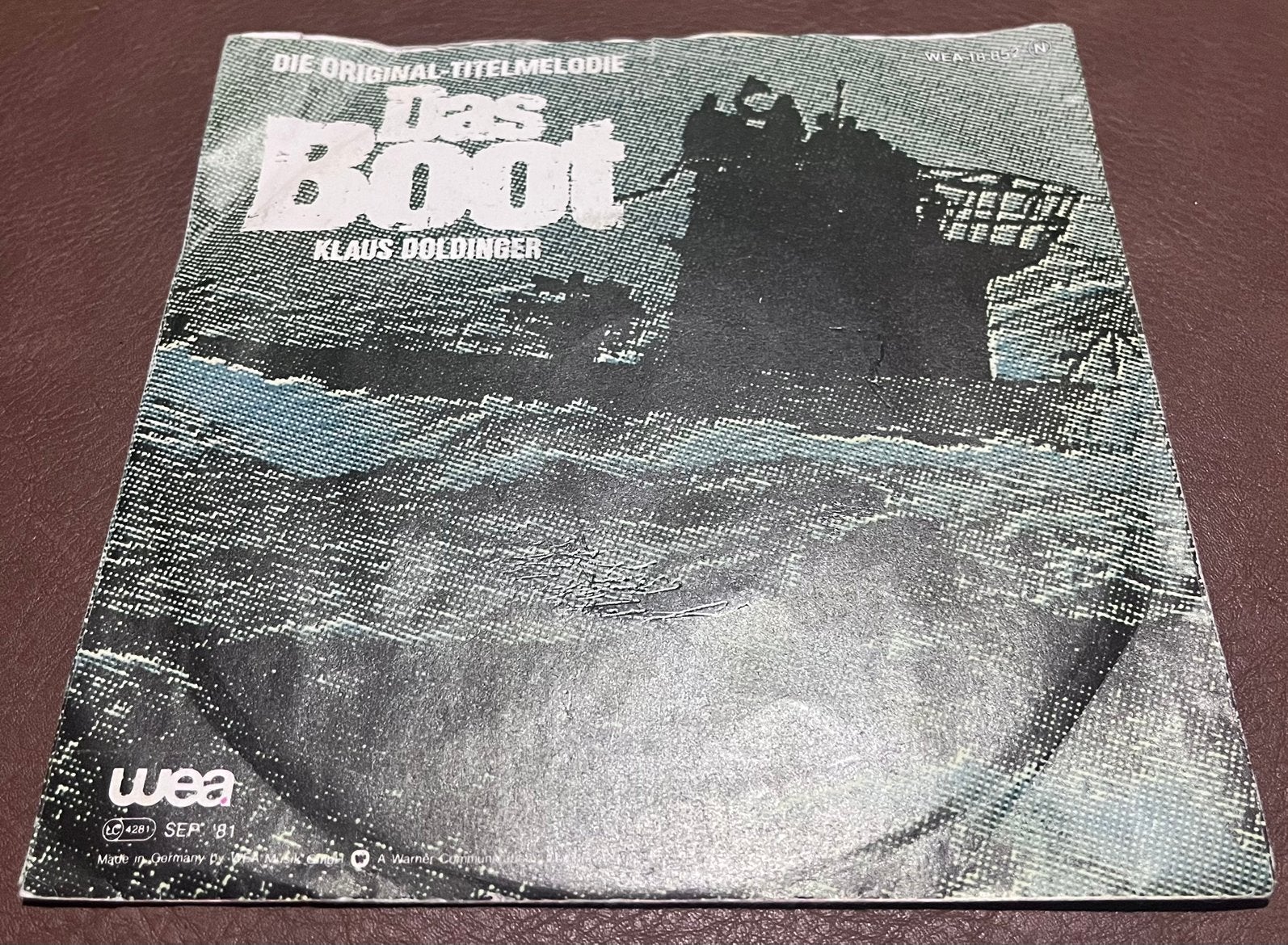 Klaus Doldinger ‎– Die Original-Titelmelodie "Das Boot" - 7”, Ophalen of Verzenden, Gebruikt
