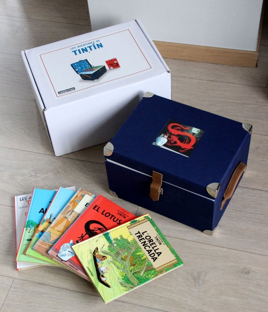 Rare ! Coffret collection 24 albums Tintin Hergé Nouveau !, Envoi, Tintin, Neuf, Livre ou Jeu