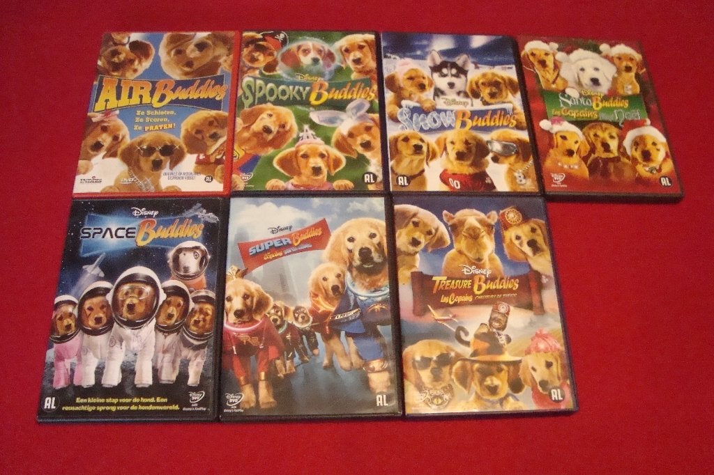 disney buddies dvd's, Ophalen of Verzenden, Familie, Film