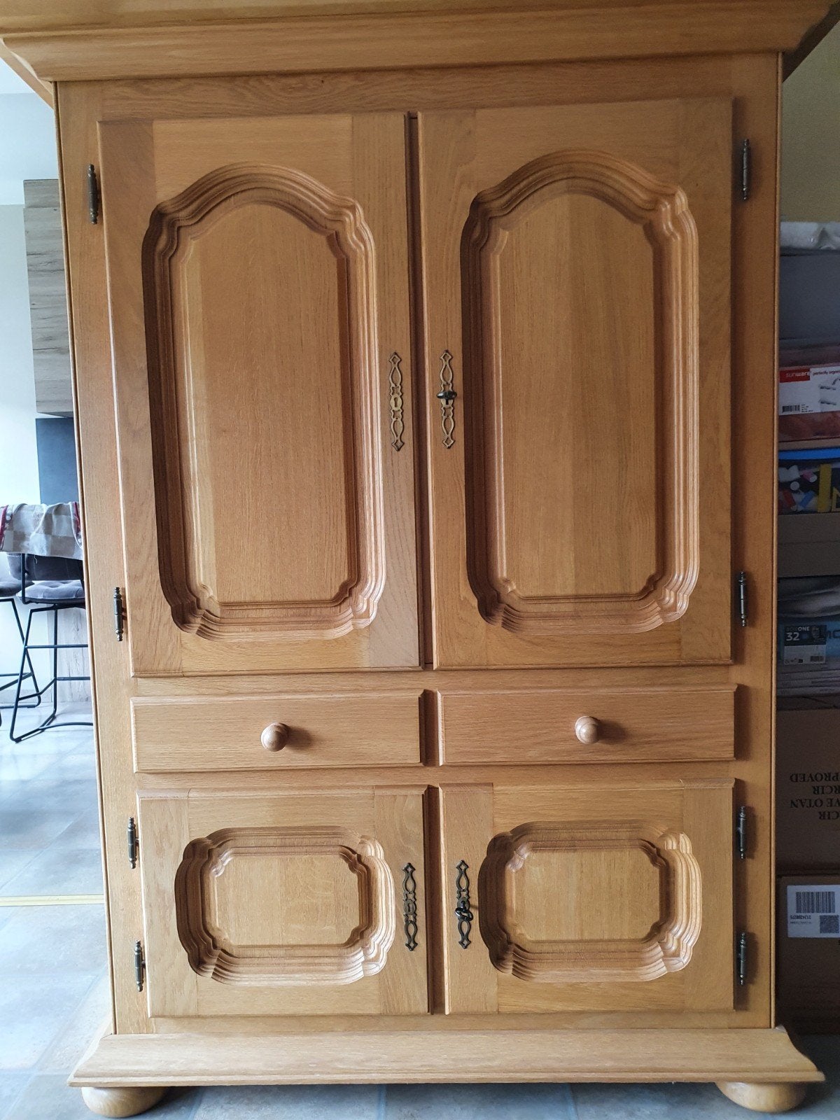 Eiken kast., Huis en Inrichting, Ophalen