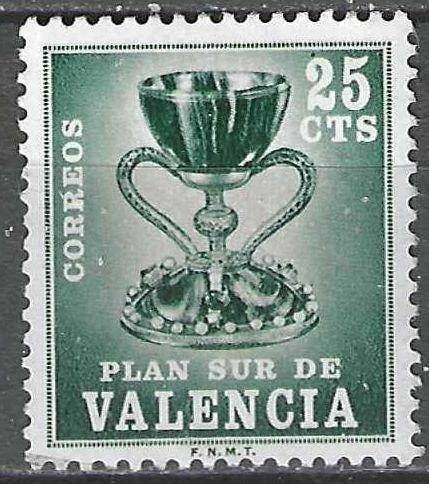 Spanje 1968 - Yvert 1534 - Verplichte taks Valencia (ZG), Verzenden, Postfris