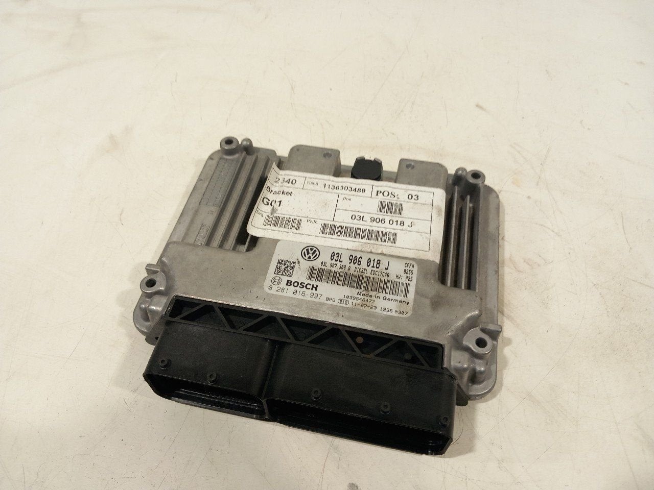 Computer motormanagement Volkswagen Sharan, Onderdelen@venauto.nl, Van der Ven Autorecycling B.V., Gebruikt, Ettenseweg 76, 4706 PB Roosendaal, The Netherlands