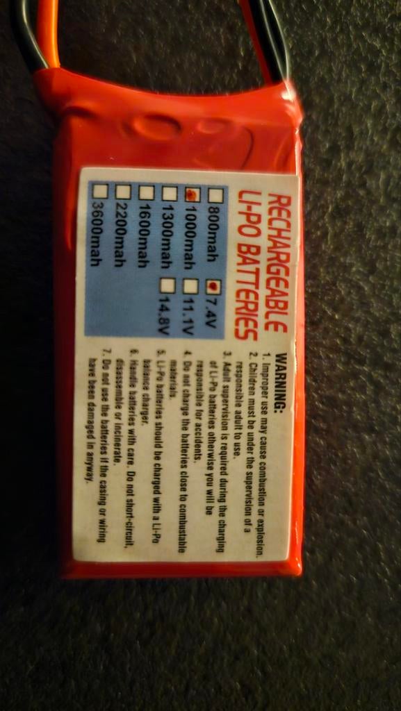 Li-po batterij voor RC, Ophalen of Verzenden