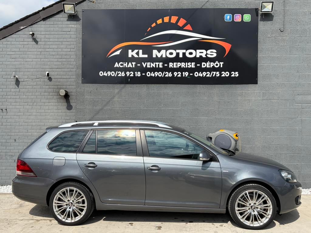 VW GOLF VARIANT ÉDITION MATCH 1.4TSI ESSENCE 155 000KM 2012, Auto's, Voorwielaandrijving, Euro 5, Zwart, Bedrijf