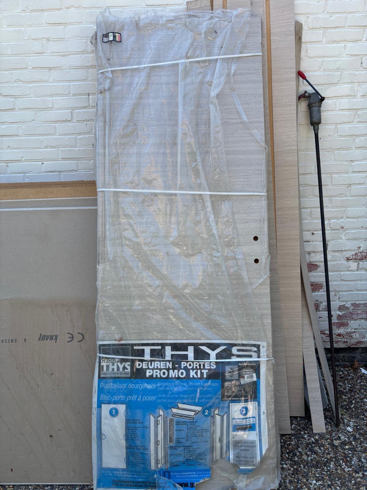 Mooie stevige deur te koop, Doe-het-zelf en Bouw, Ophalen, Zo goed als nieuw