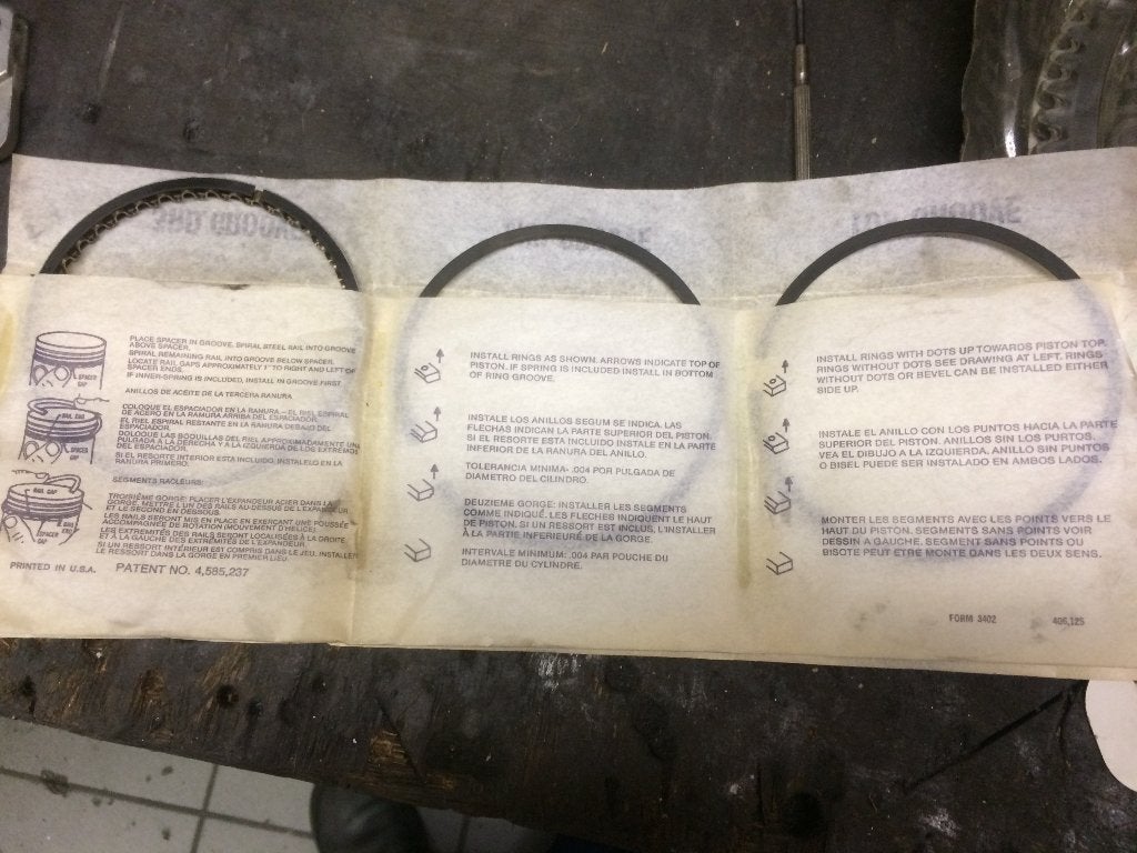 Harley shovelhead 1340, '78-'84 hastings moly set zuigervere, Motoren, Ophalen, Nieuw