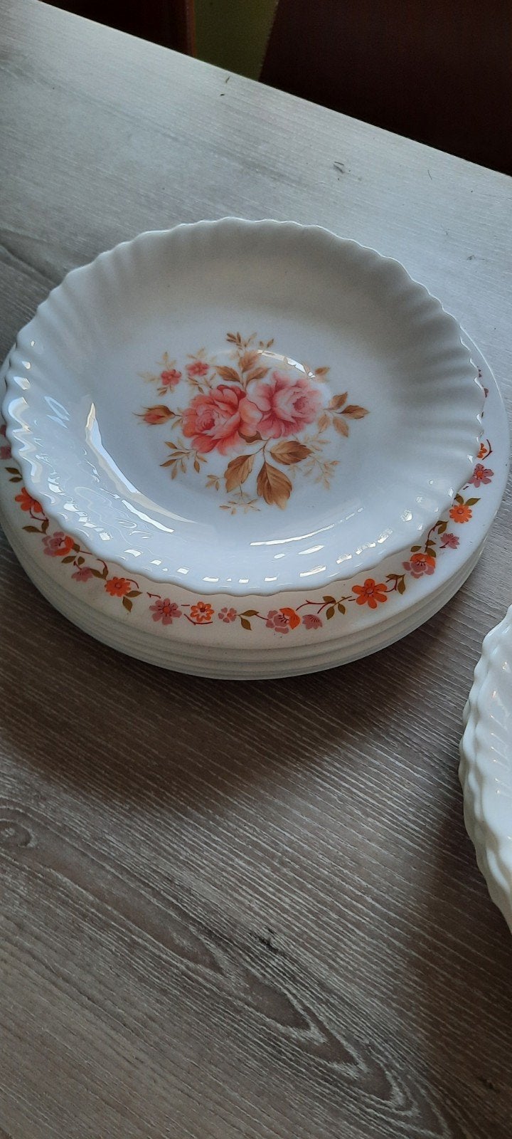 Borden met bloemen, Ophalen, Bord(en)