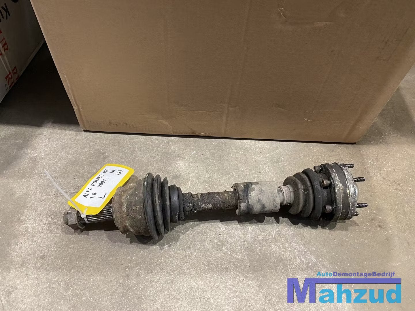 ALFA ROMEO 156 1.8 Aandrijfas links 1997-2005, Gebruikt, Dpofca@stellantis.com, Stellantis Europe S.p.A., Alfa Romeo