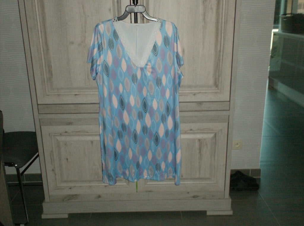mooie jurk maat 48 nieuw, Blauw, Maat 46/48 (XL) of groter, Nieuw, Ophalen of Verzenden