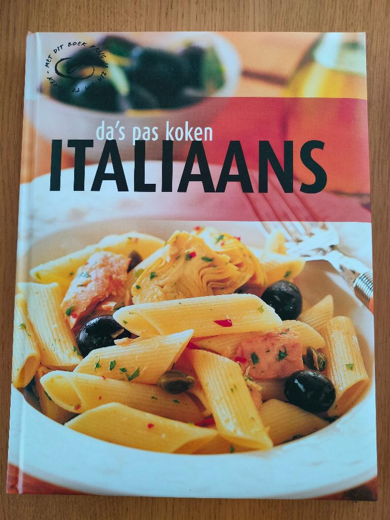 Italiaans kookboek, Boeken, Ophalen, Nieuw, Italië