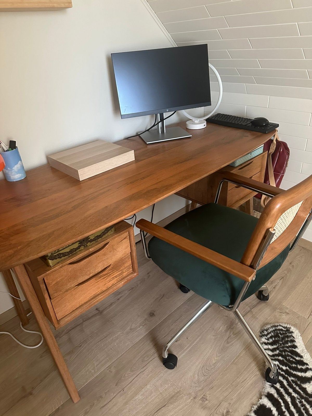 Joli ensemble de bureau, état neuf, Enlèvement, Comme neuf