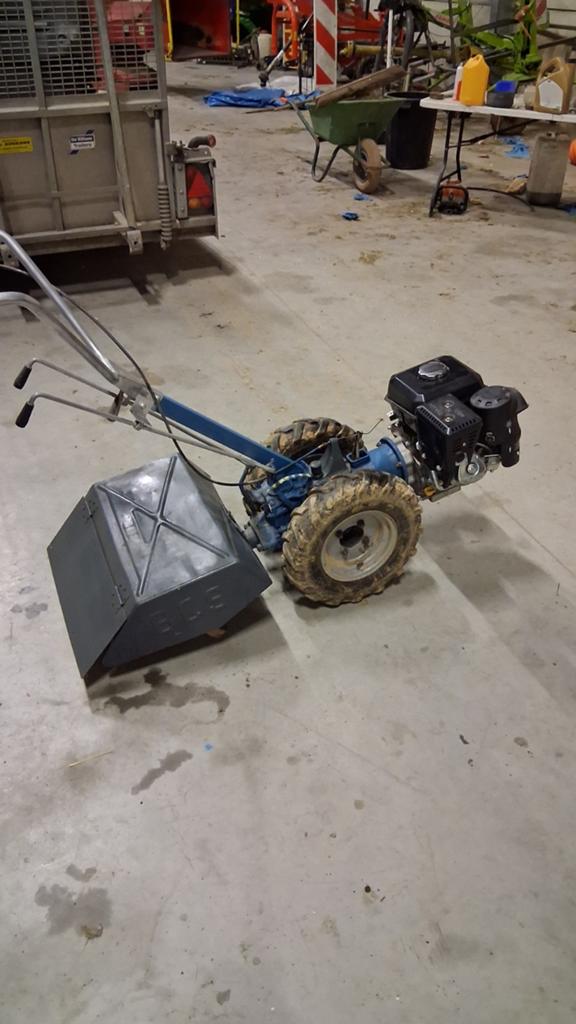 Motoculteur BCS 715, Enlèvement