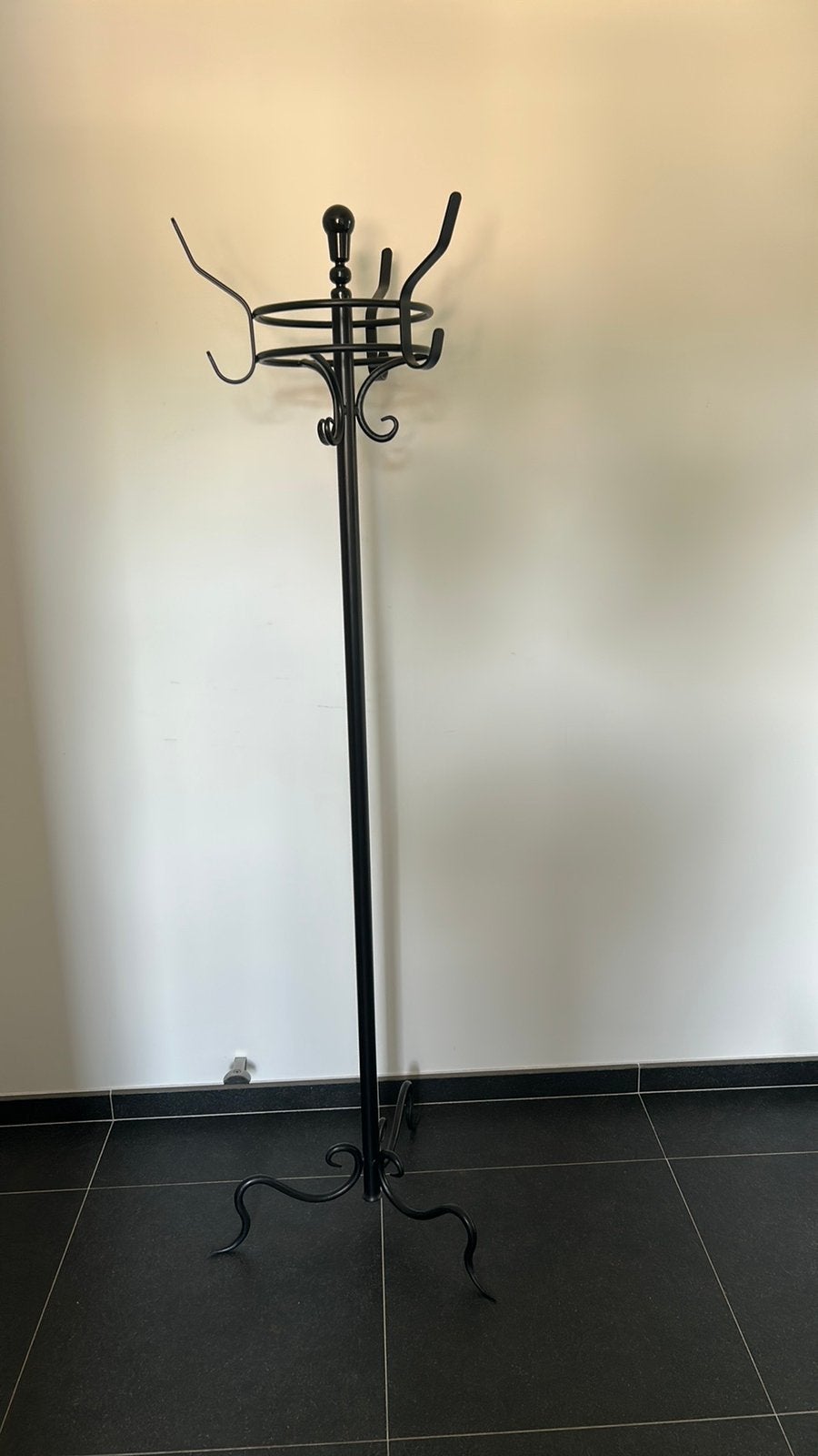 Porte-manteau métal noir, Enlèvement, Comme neuf, Métal