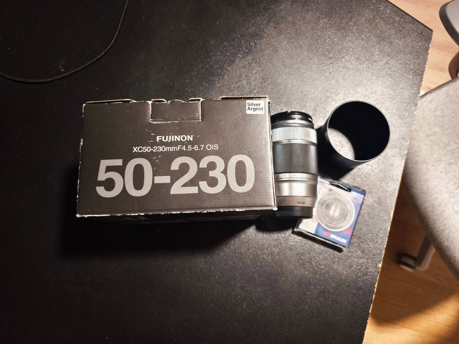Fujifilm XC 50-230MM F4.5-6.7 Silver, Fujifilm, 230 mm, Autofocus, Téléobjectif