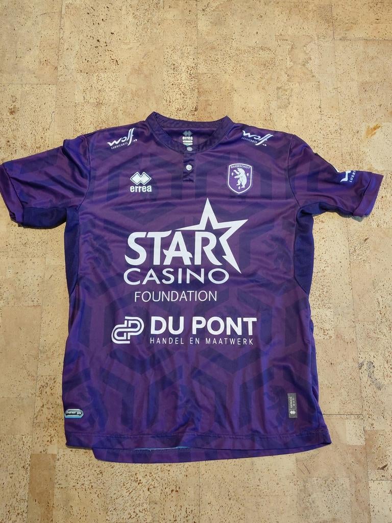Chemise Beerschot portée et signée, Enlèvement ou Envoi, Maillot