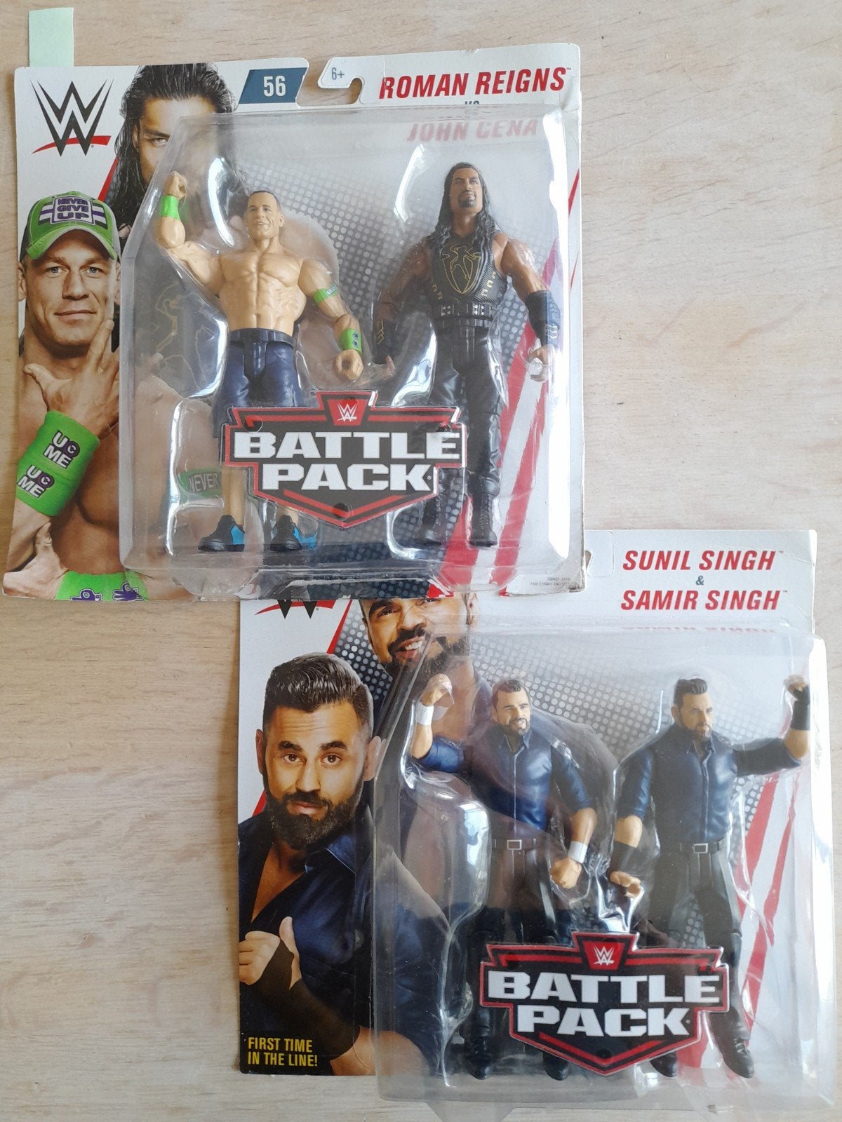 Pack de combat de la WWE, Enlèvement, Comme neuf
