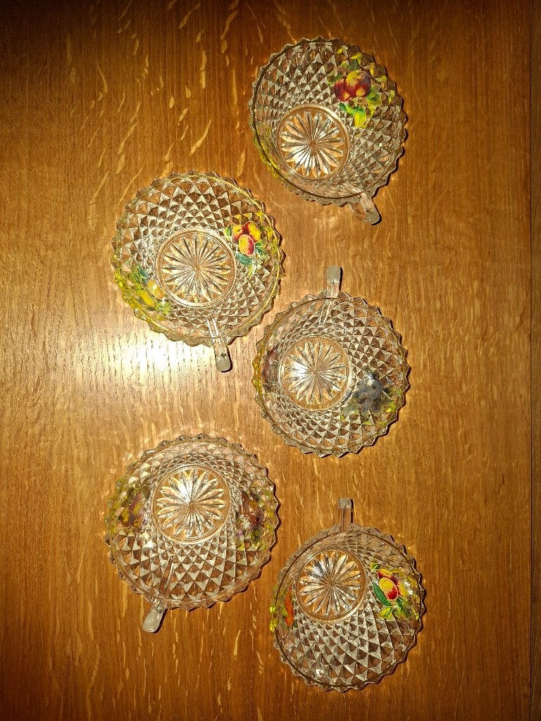 Vintage punch glaasjes, Ophalen of Verzenden