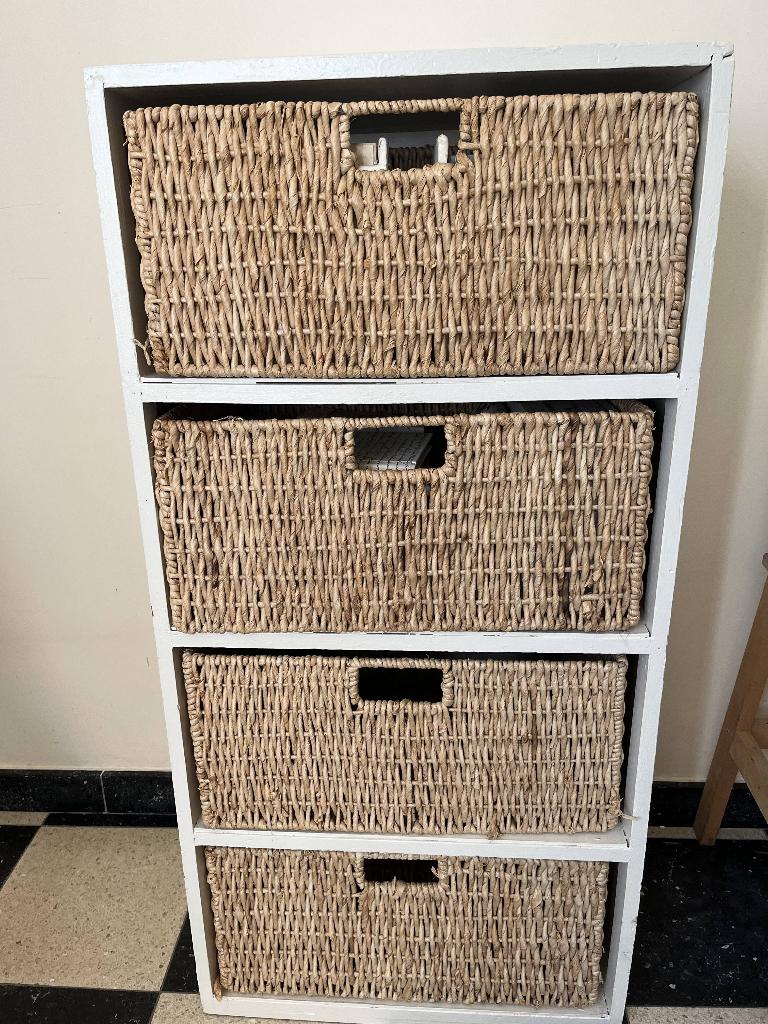 armoire avec paniers, 25 à 50 cm, Enlèvement, Utilisé, 50 à 100 cm