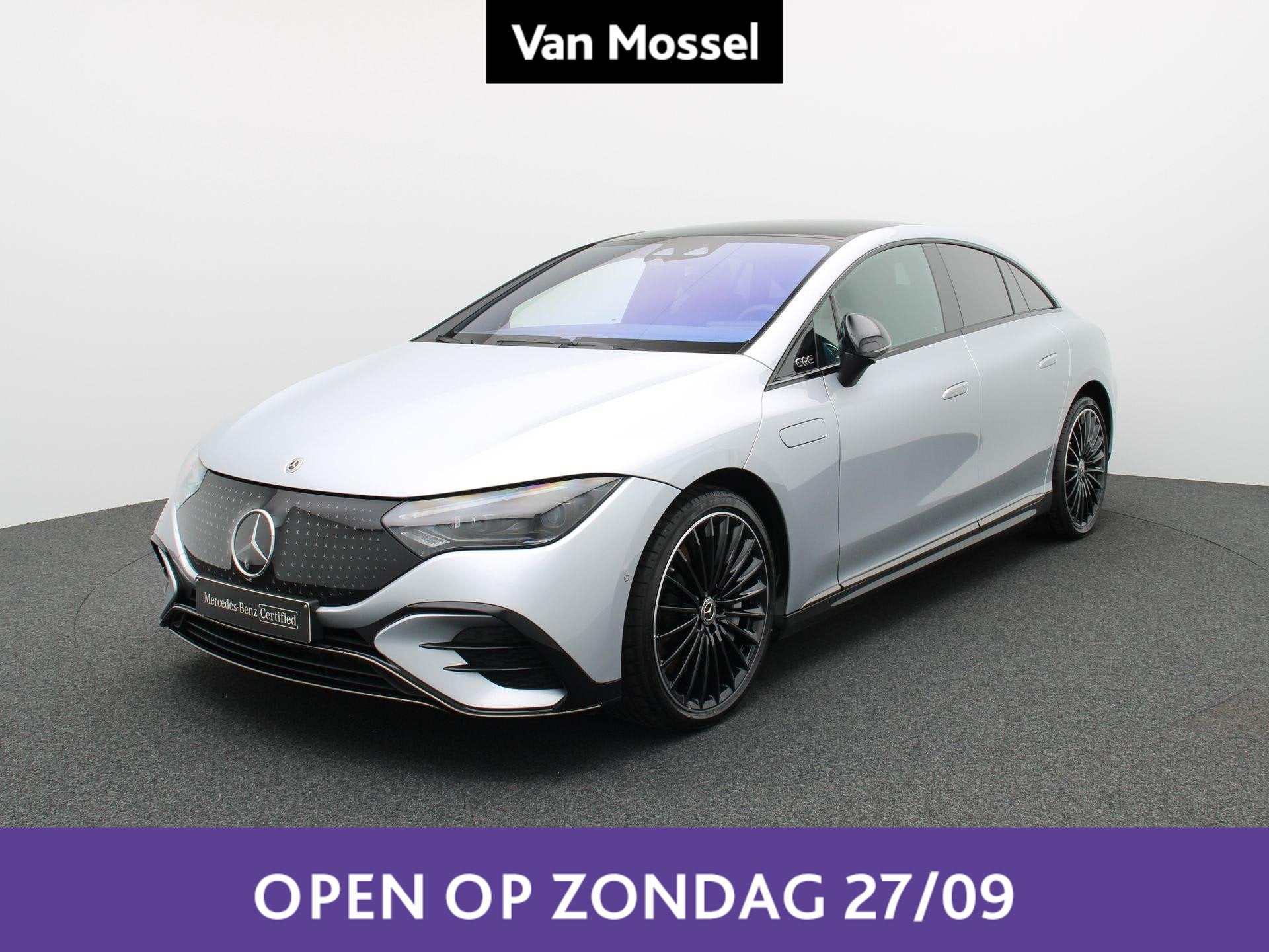 Mercedes-Benz EQE 300 Star Edition + AIRMATIC + LEDER + PANO, Autos, Cuir, Argent ou Gris, Achat, Entretenue par le concessionnaire