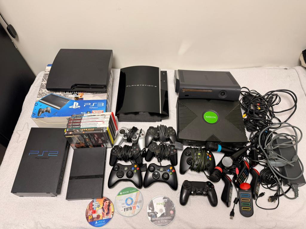 6x Playstations en Xbox Console Lot, Consoles de jeu & Jeux vidéo, Consoles de jeu | Sony PlayStation 3, Enlèvement, Comme neuf